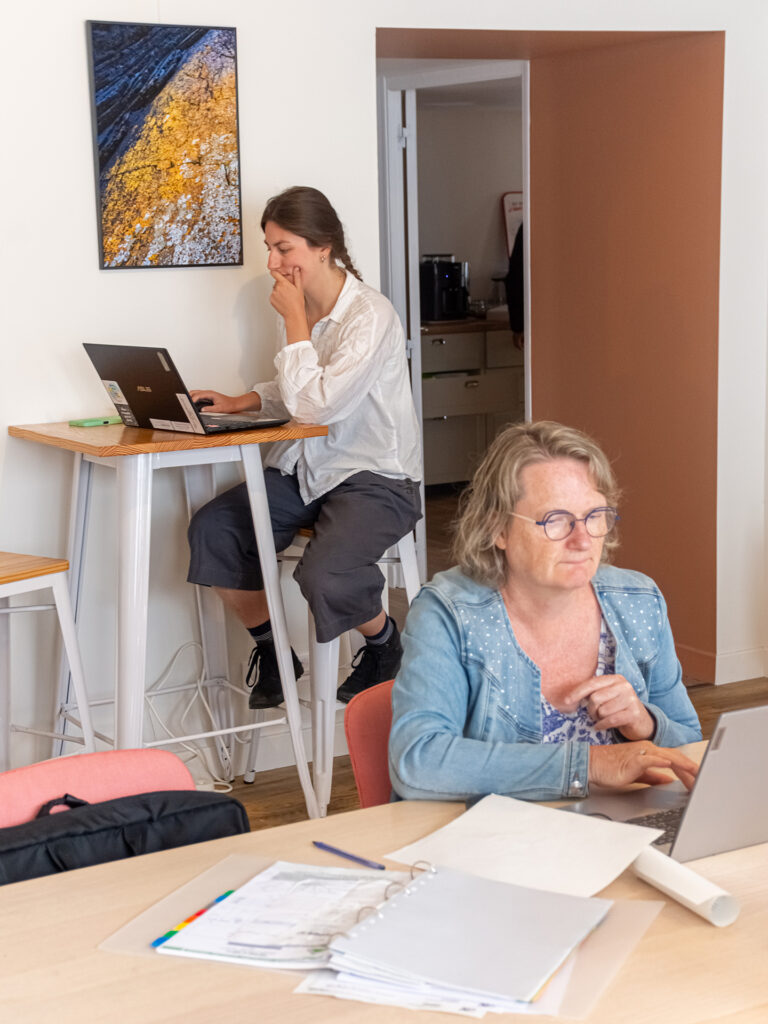 coworking : stations debout stations assises