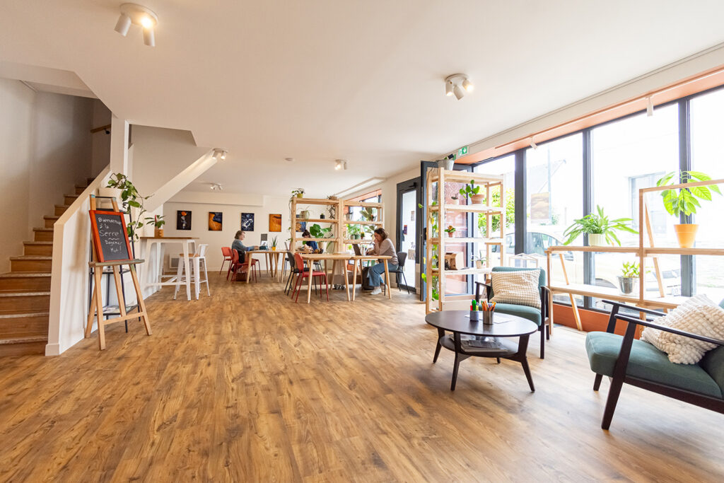 grande salle open space de la serre