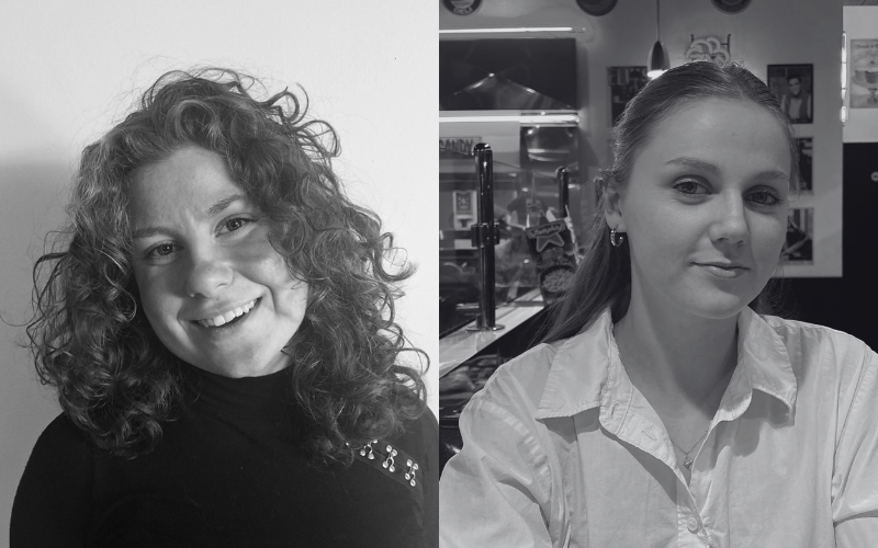 L'association La Serre et ses tiers-lieux accueillent 2 nouvelles volontaires en Service Civique, Lucie (à gauche 1ère photo), Marion (à droite 2ème photo). Elles seront chargées de la programma (1)